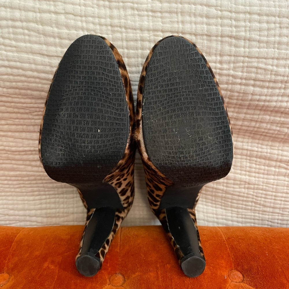 Stuart Weitzman leopard platform oxfords - Picture 7 of 8